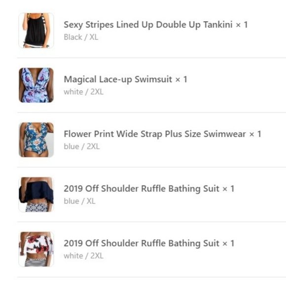 Esshe Swim Suits - Picture 1 of 6